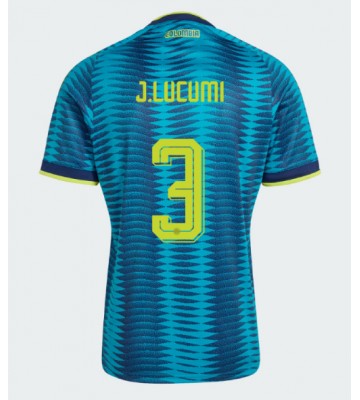 Colombia Jhon Lucumi #3 Bortatröja VM 2026 Kortärmad